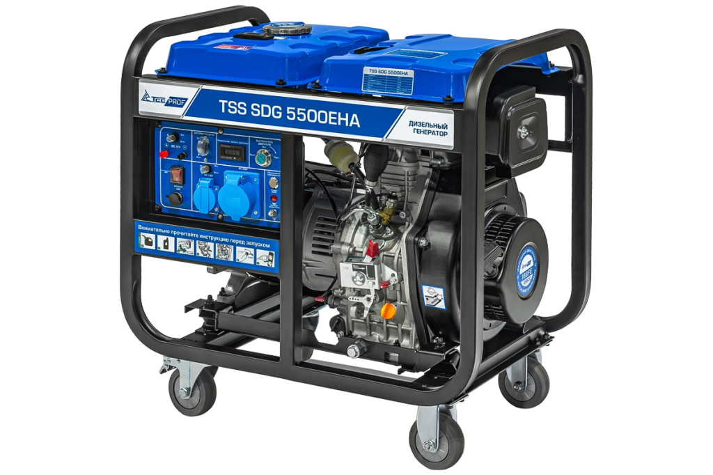 Дизель генератор TSS SDG 5500EHA 277012