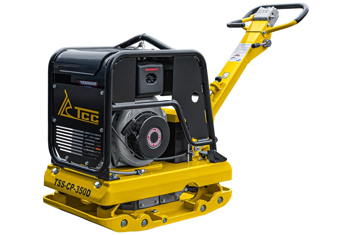 картинка Виброплита реверсивная TSS-CP-350D (гидравлический привод, электростарт, АКБ)