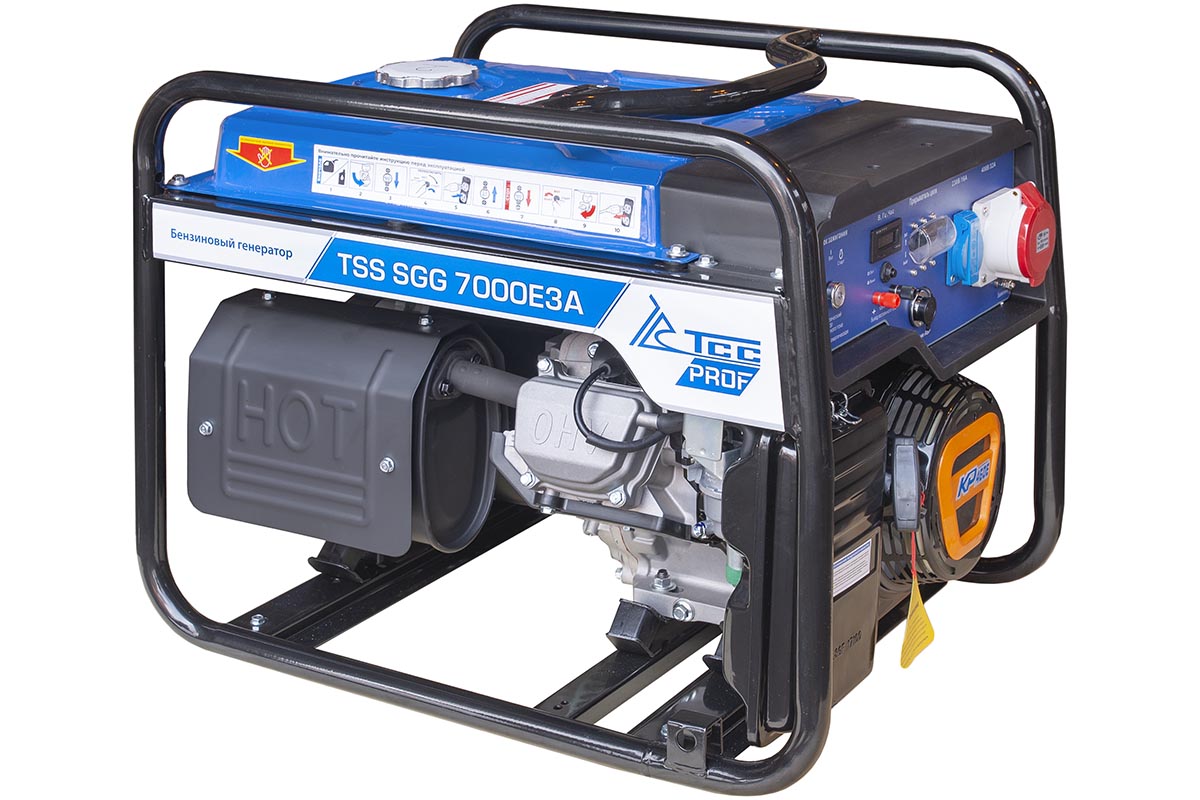 картинка Бензогенератор ТСС SGG 7000E3A